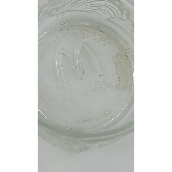 Batman Forever McDonald's Collector Glass Coffee Mug Two-Face 1995 Limited Ed - Picture 6 of 12